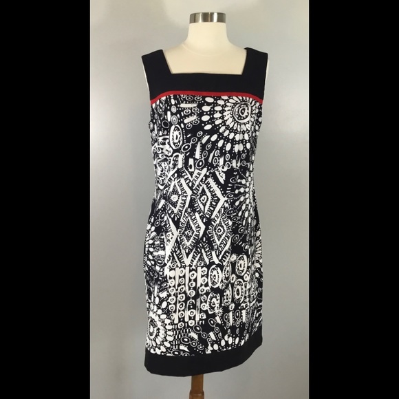 Dress Barn Dresses & Skirts - Dress Barn Sz 10 Square Neck Knee Length Dress